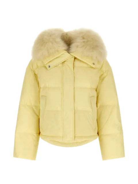 Army By Yves Salomon quilted fur-collar jacket