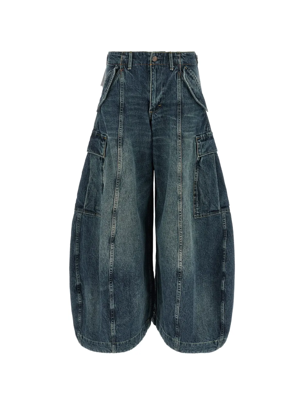 R13 Siouxsie Field Cargo jeans - Blu