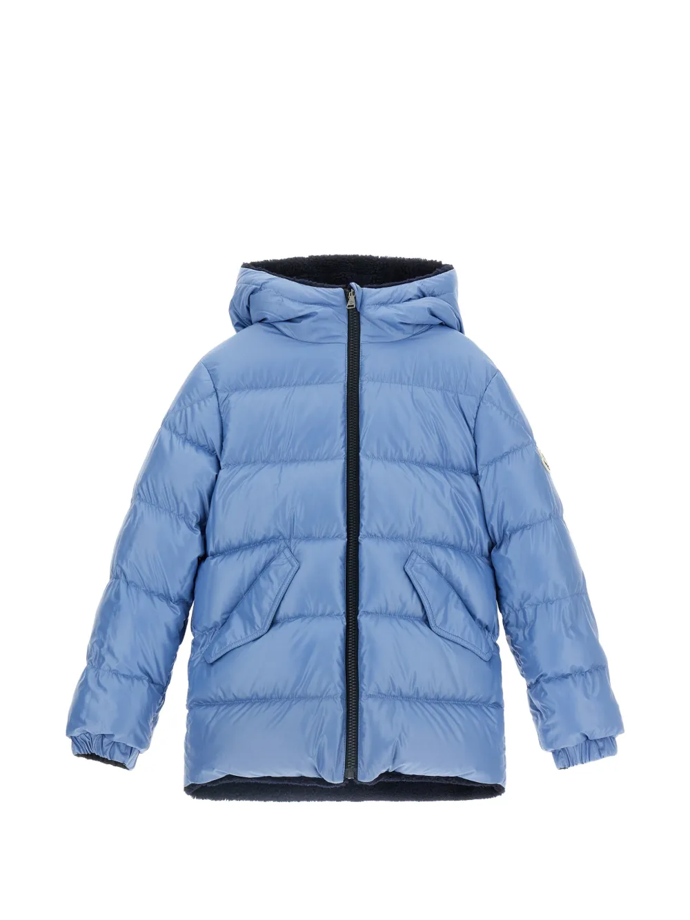 Moncler Enfant Varando reversible parka Blauw