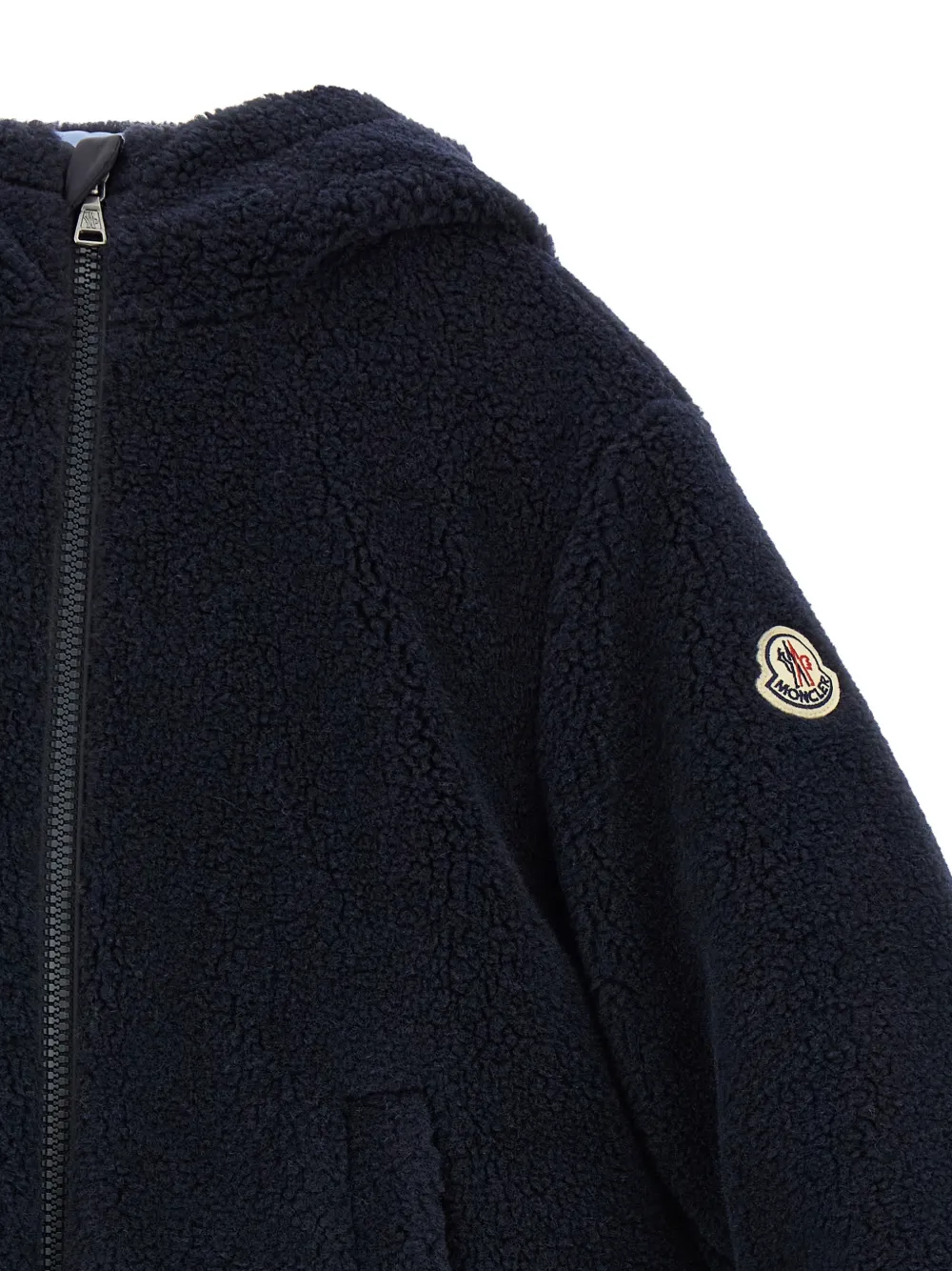 Moncler Enfant Varando reversible parka Blauw