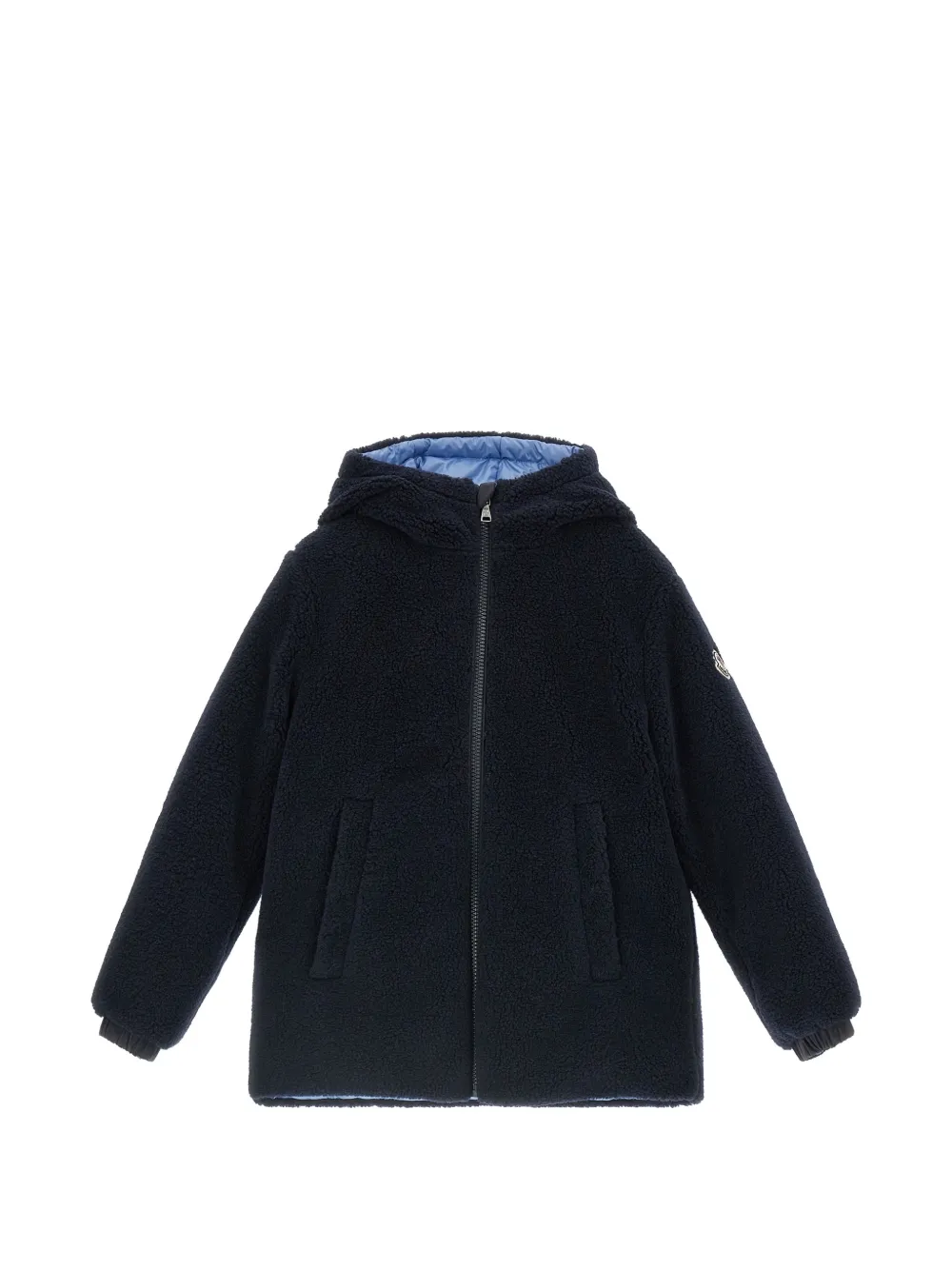 Moncler Enfant Varando reversible parka Blauw
