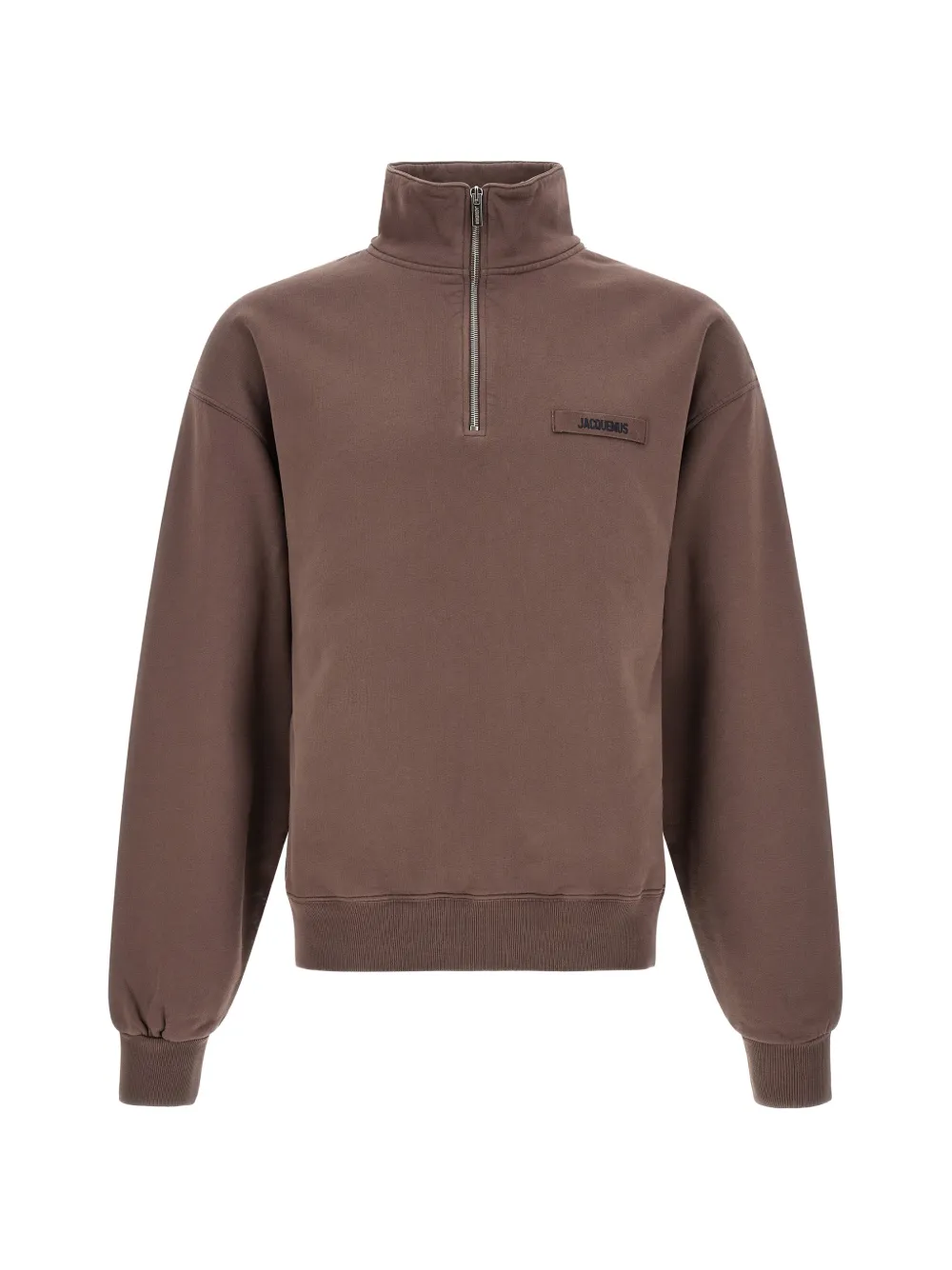 Jacquemus Le Camionneur half-zip sweatshirt - Marron