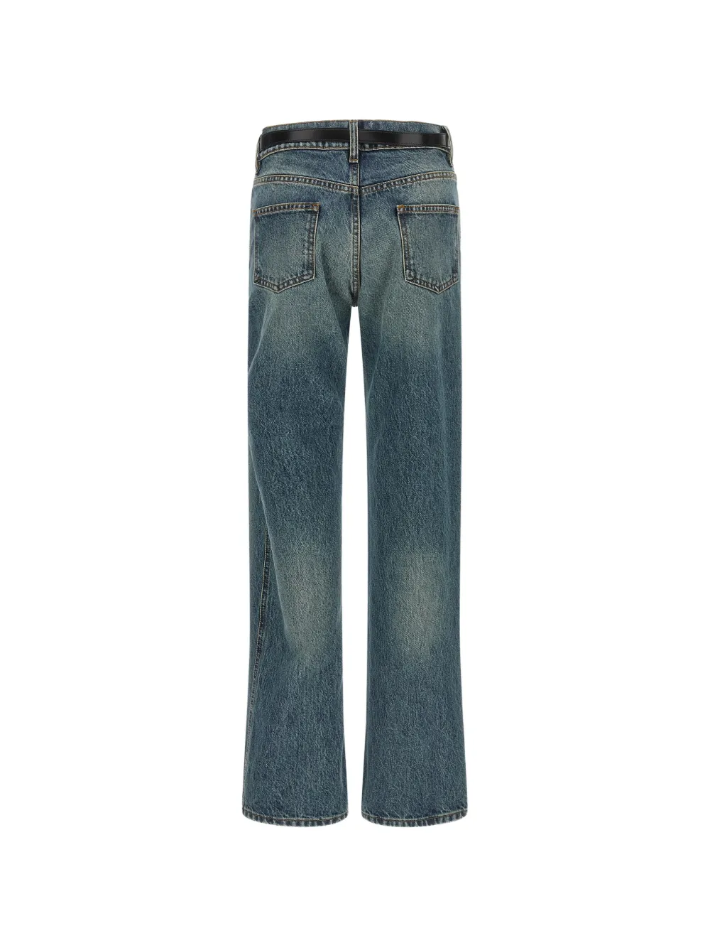 Coperni Suspended jeans met ceintuur Blauw