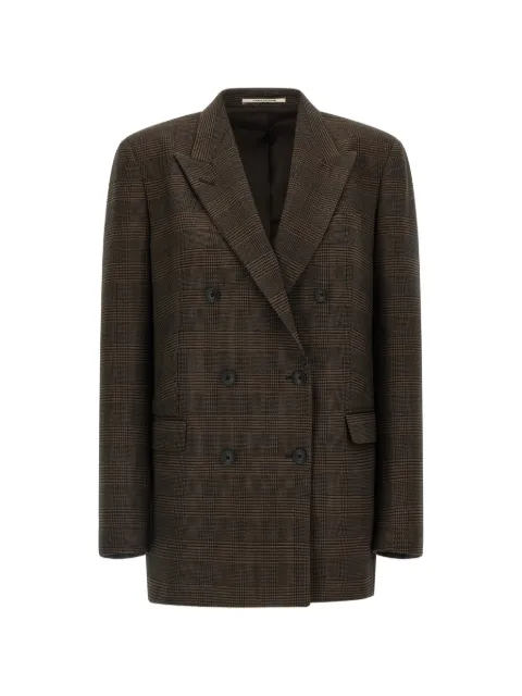 Tagliatore Jasmine prince of wales check blazer