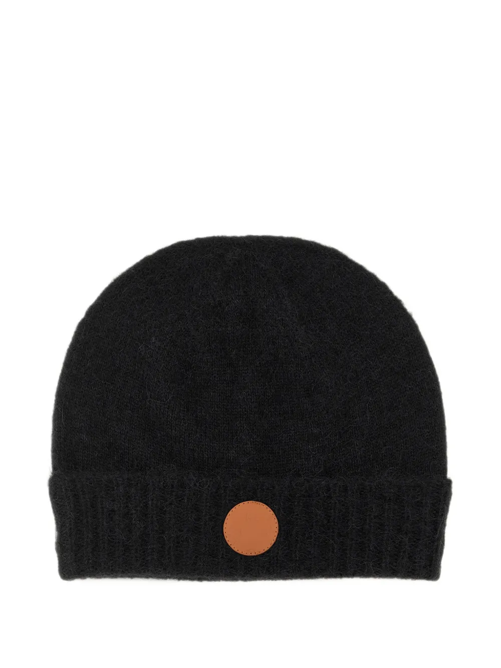 Vivienne Westwood Orb-patch beanie hat - Noir Vivienne Westwood Orb-patch beanie hat - Noir