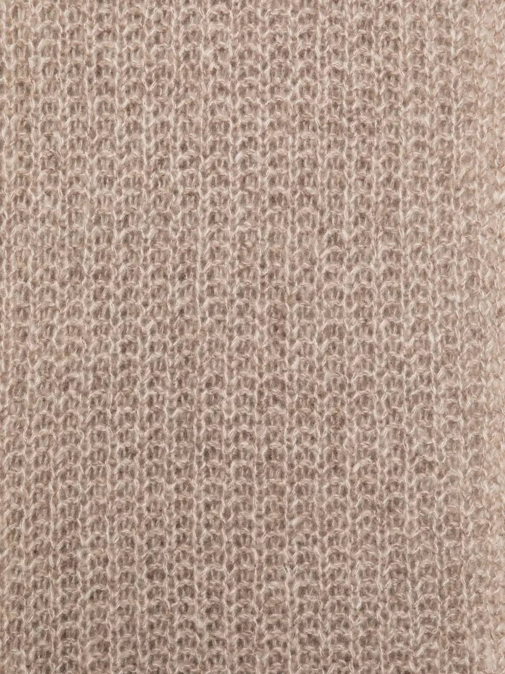 James Perse Opengebreide sjaal Beige