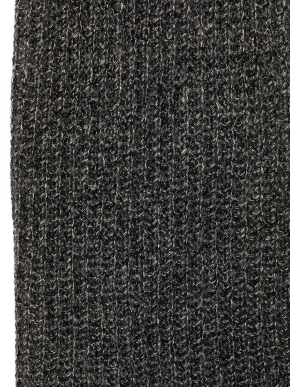 James Perse ribbed-knit scarf Grijs