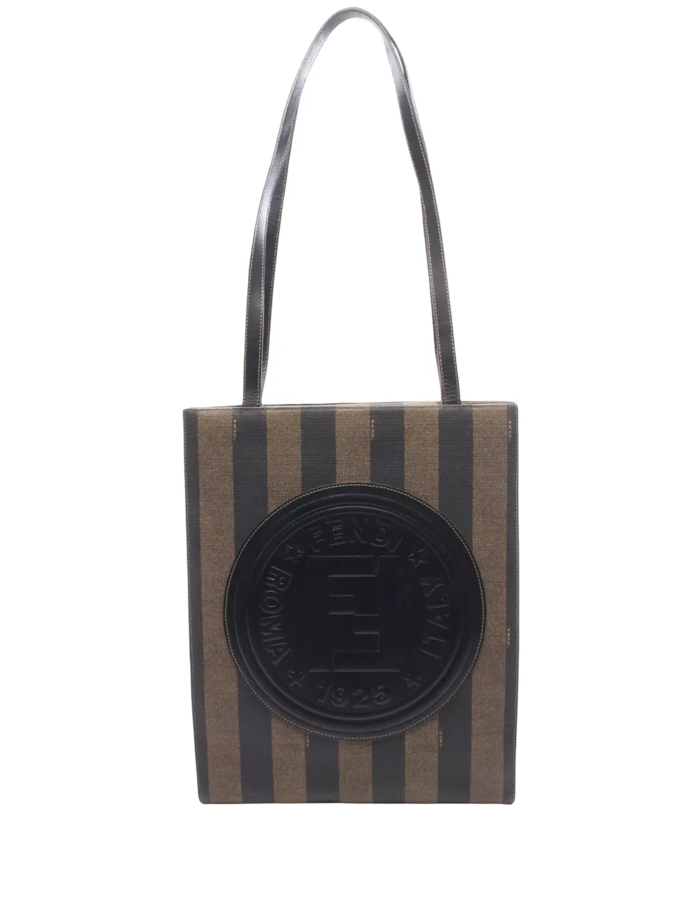 Fendi Pre-Owned 2000-2010 Pequin tote bag - Marron Fendi Pre-Owned 2000-2010 Pequin tote bag - Marron