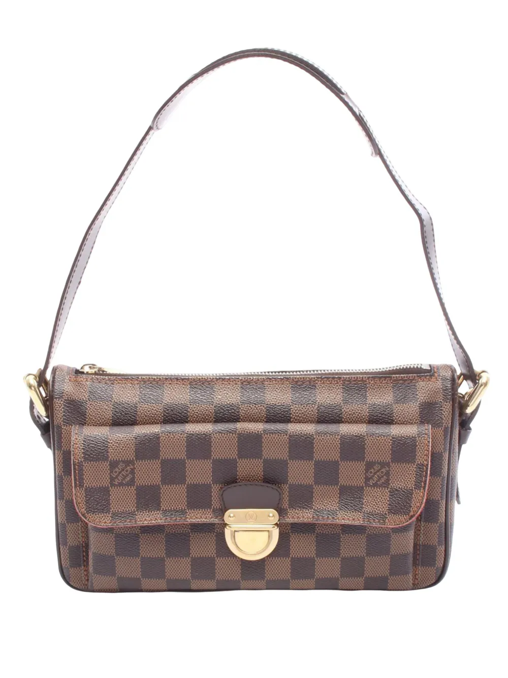 Louis Vuitton Pre-Owned 2006 Damier Ebene Ravello GM satchel - Marrone