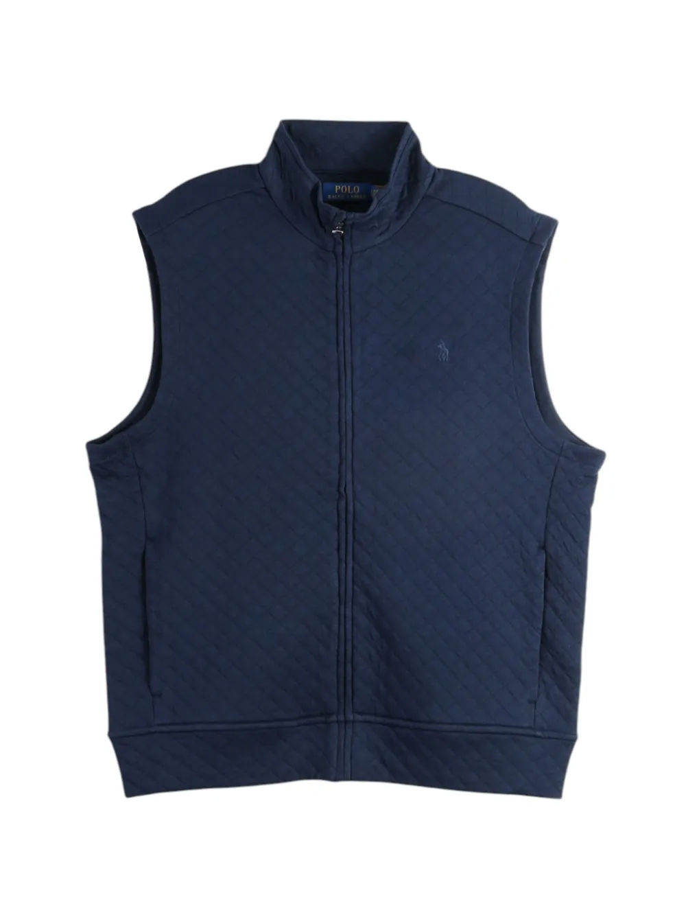 Polo Ralph Lauren quilted high-neck gilet Blauw