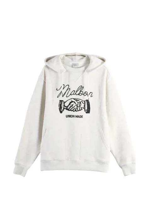 Malbon Golf Union Made logo-print hoodie