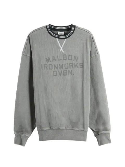 Malbon Golf Foreman logo-print crew-neck sweatshirt