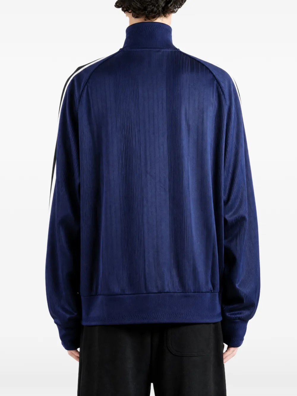 PUMA x le PÈRE logo-embroidered side-stripe jacket Blauw