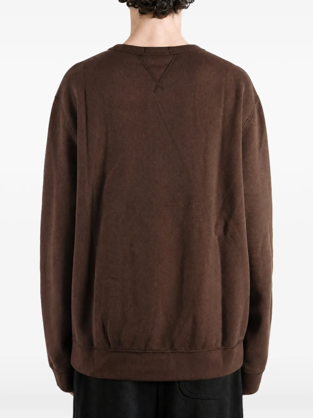 Polo Ralph Lauren Sweater met geborduurd logo Bruin