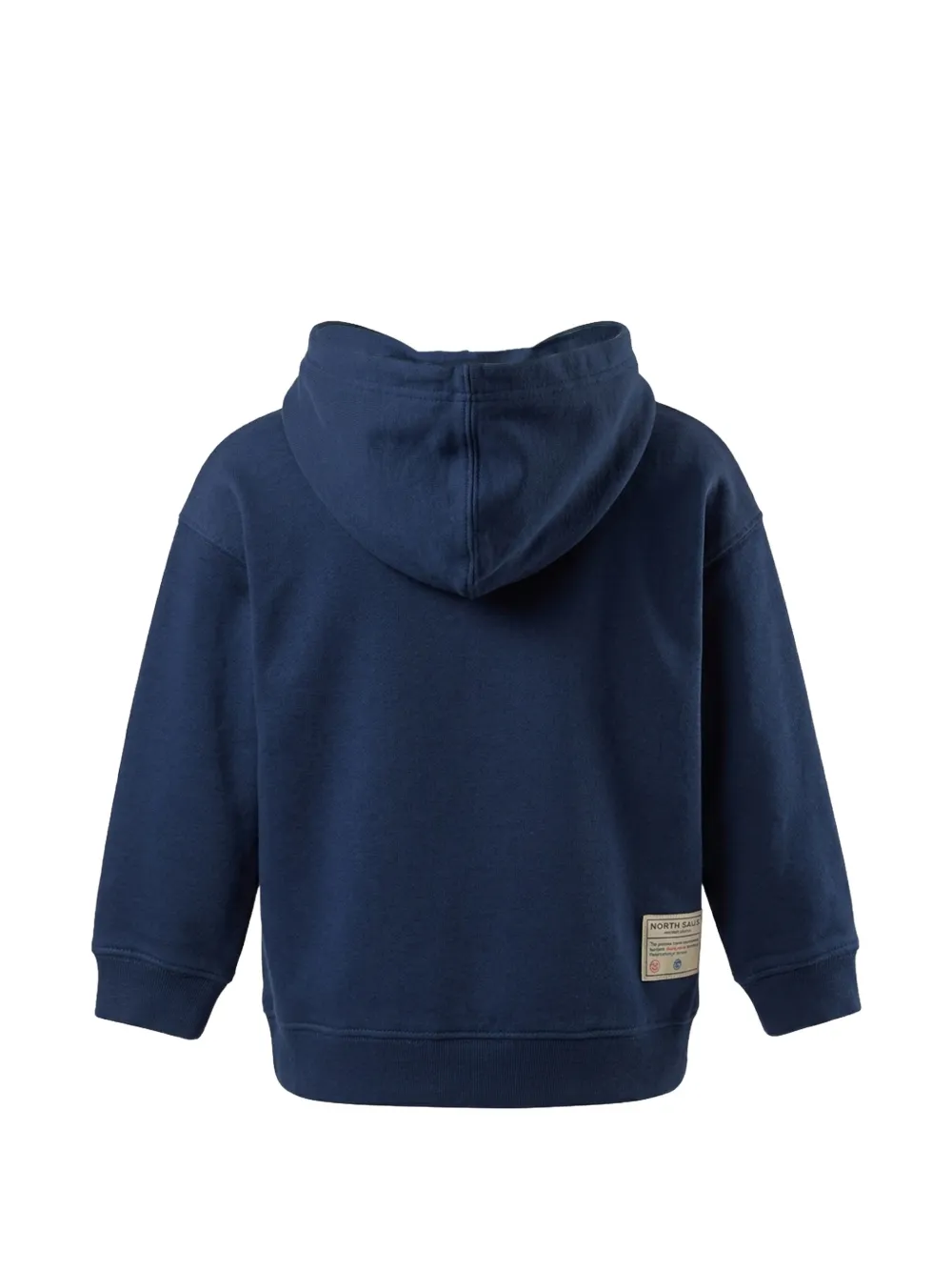 North Sails Kids Hoodie met geborduurd logo Blauw