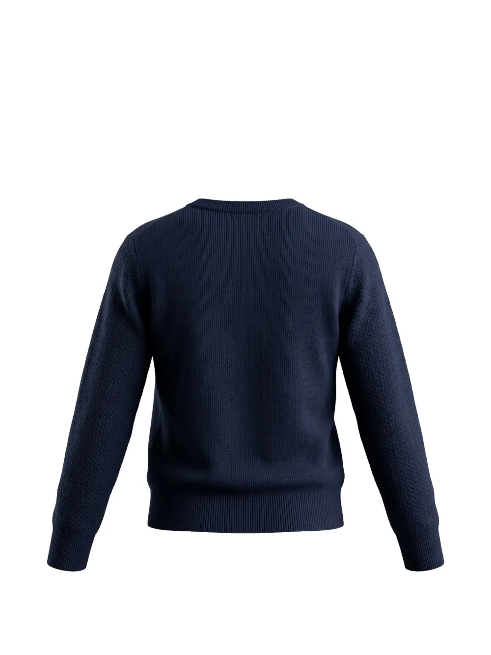 North Sails Kids Trui met logopatch Blauw