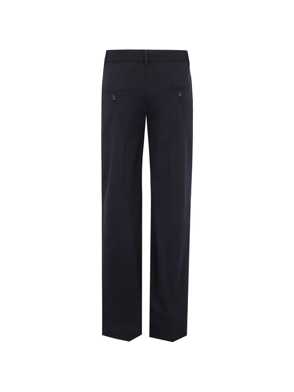 Paul Smith pressed-crease wool trousers Zwart