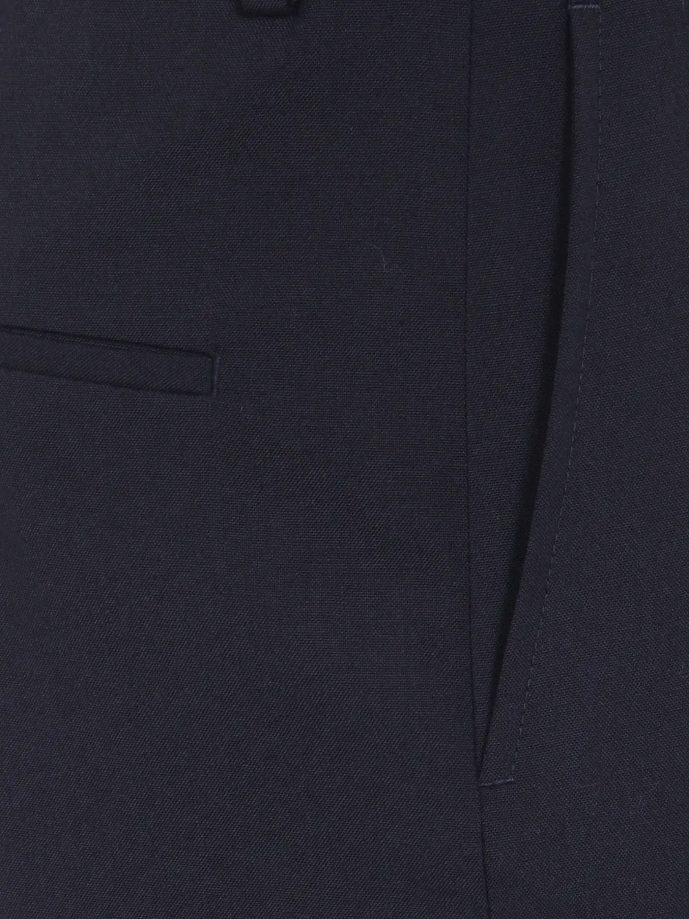 Paul Smith pressed-crease wool trousers Zwart