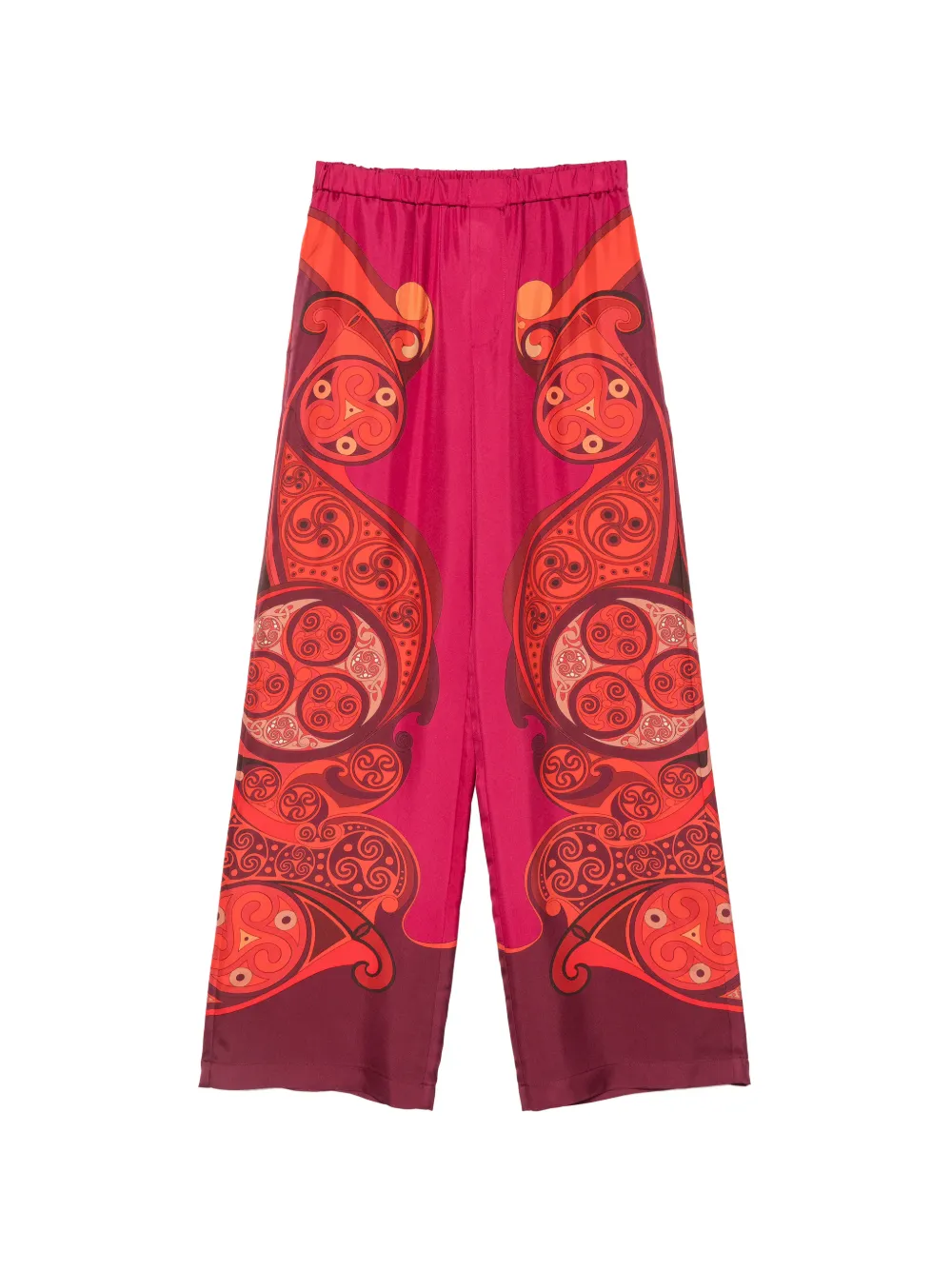 La DoubleJ Club Placée elasticated-waistband trousers Roze