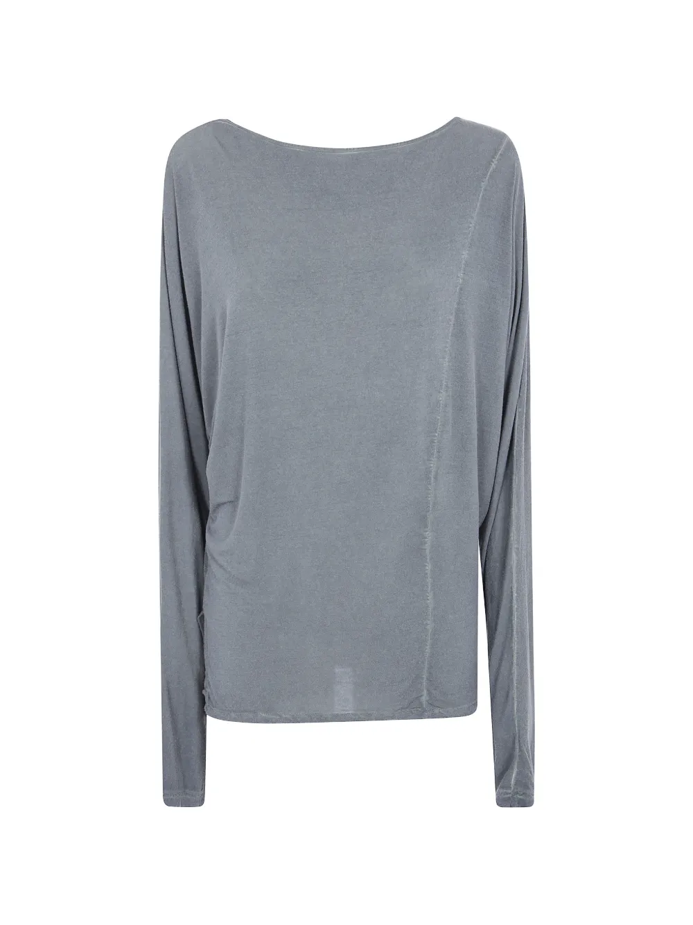 Uma Wang tie-fastening long-sleeve T-shirt - Grau