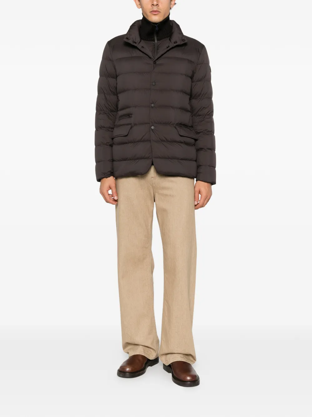 Moncler Elarune quilted jacket Bruin