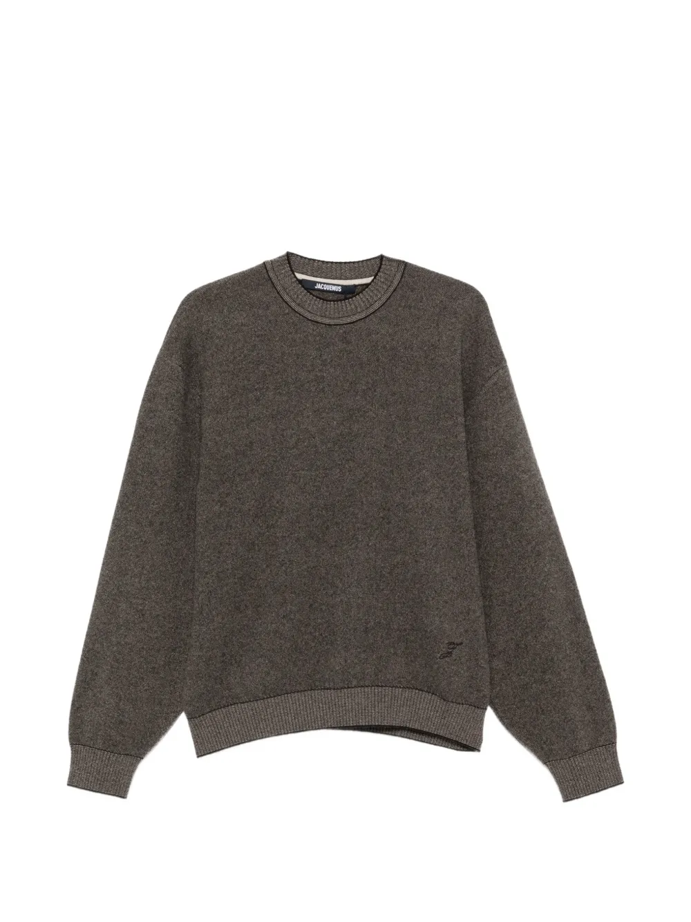 Jacquemus Pelota crew neck sweater - Grey