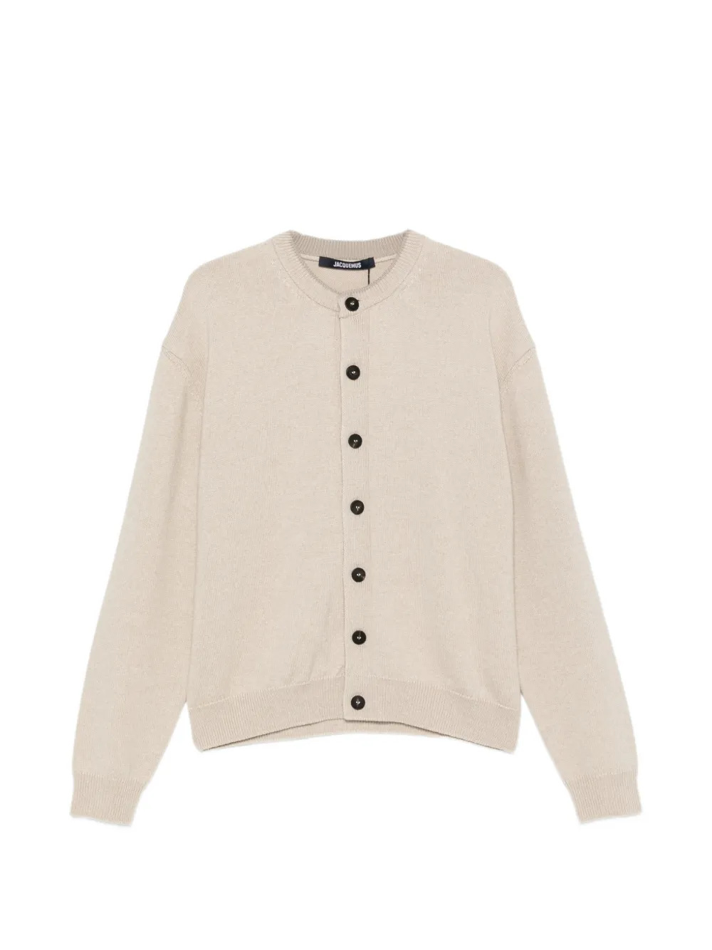 Jacquemus button-up oversized cardigan - Neutrals