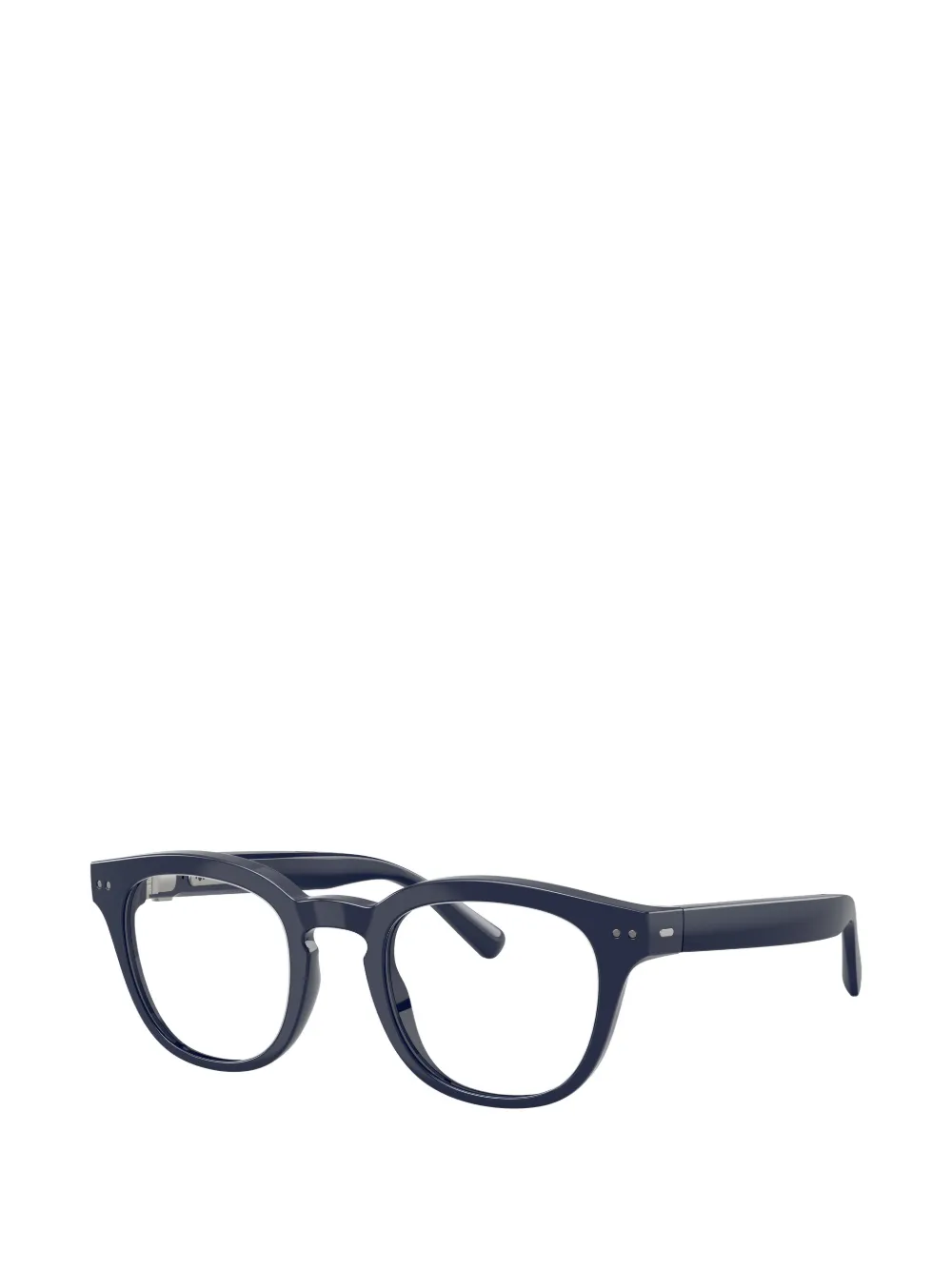 Nuance Panthos audiobril met rond montuur Blauw
