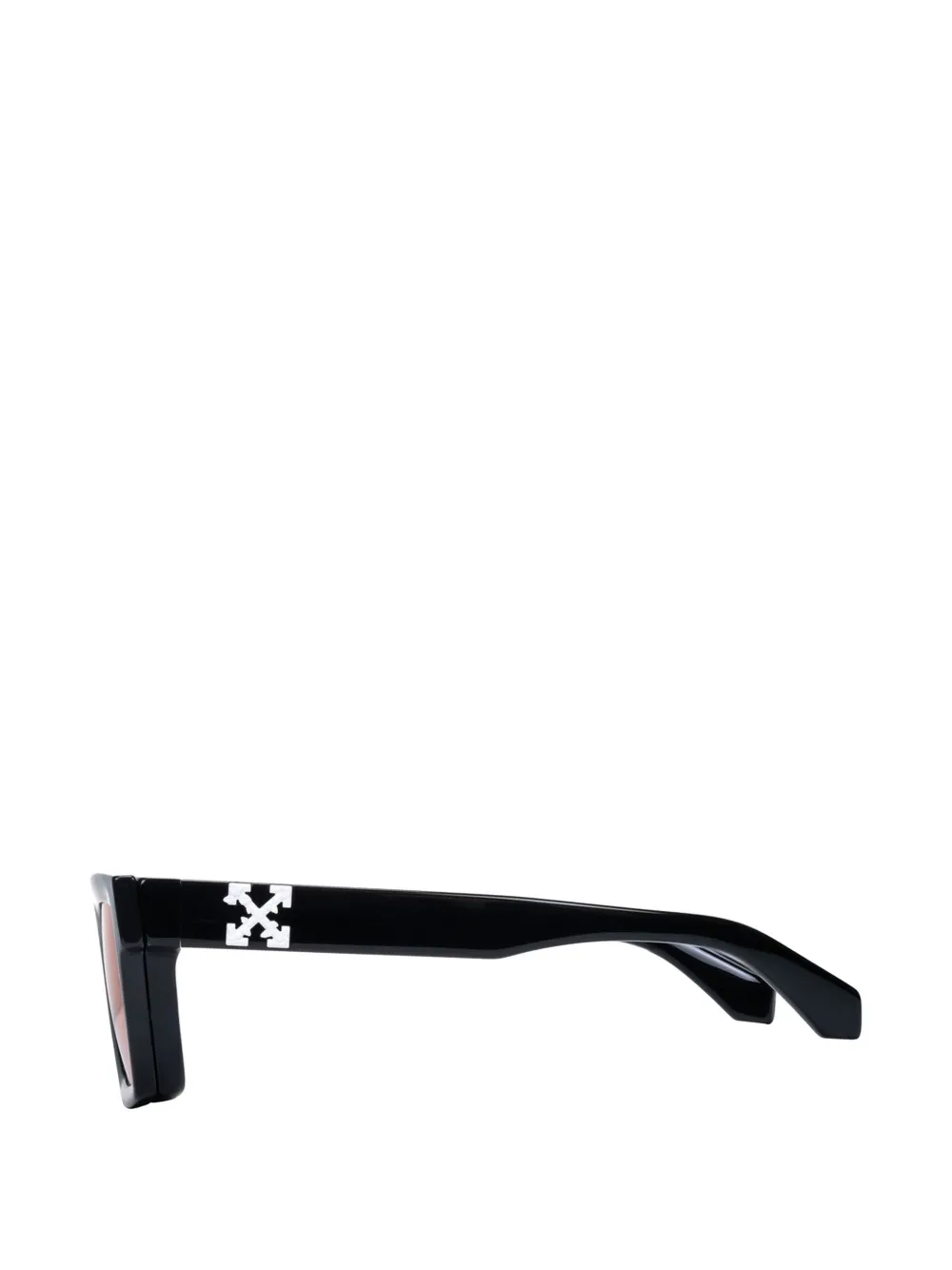 Off-White Eyewear Arrows-motif square-frame sunglasses Zwart