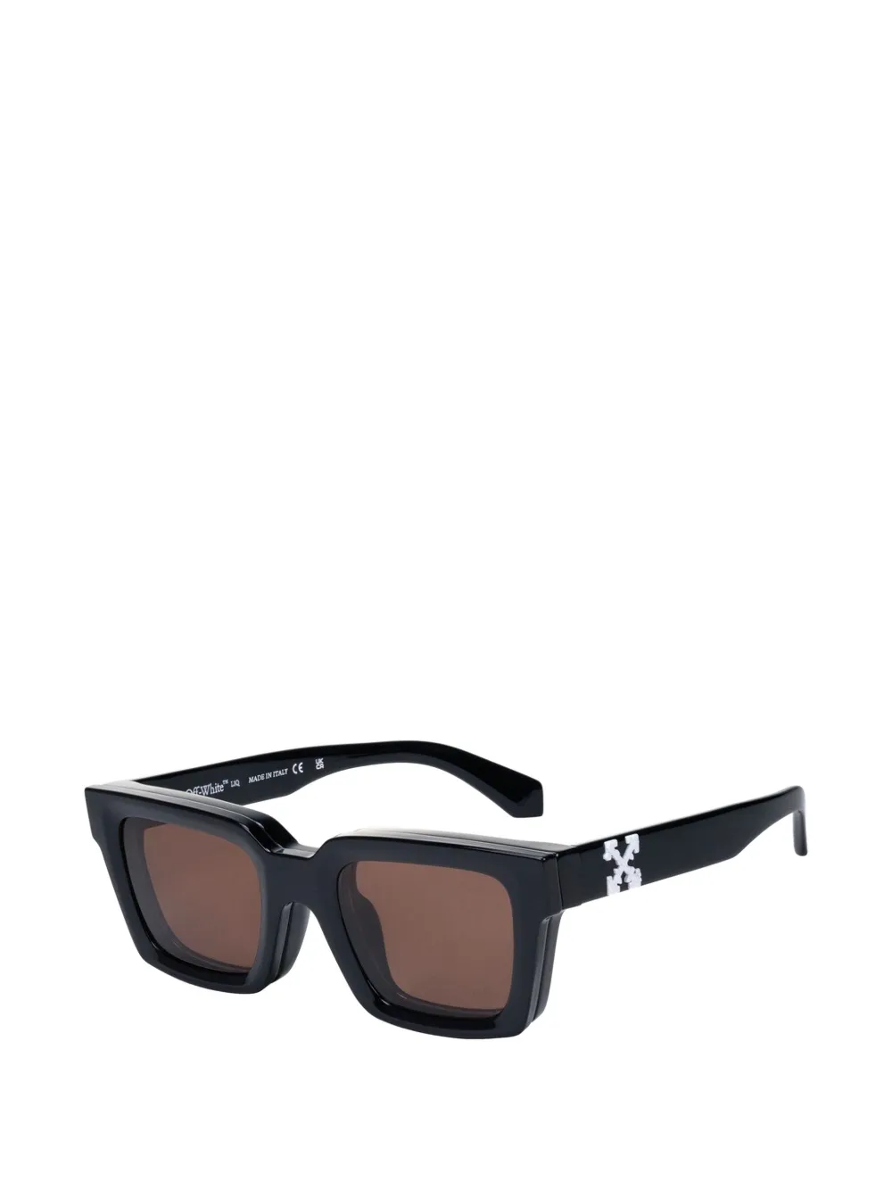 Off-White Eyewear Arrows zonnebril met vierkant montuur Zwart