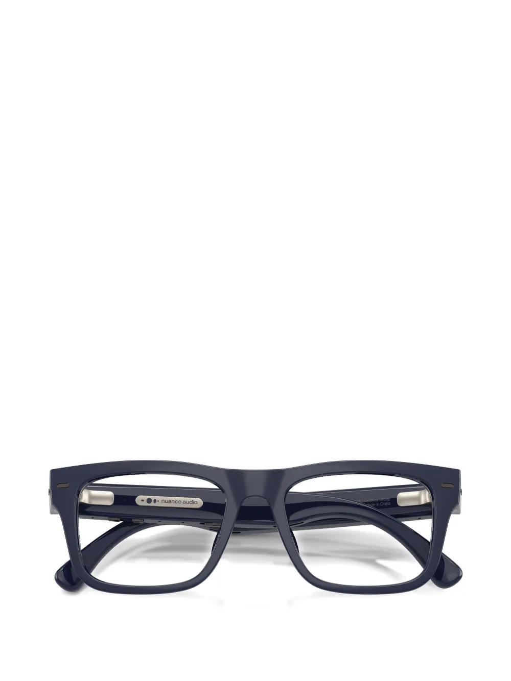 Nuance square-frame glasses Blauw