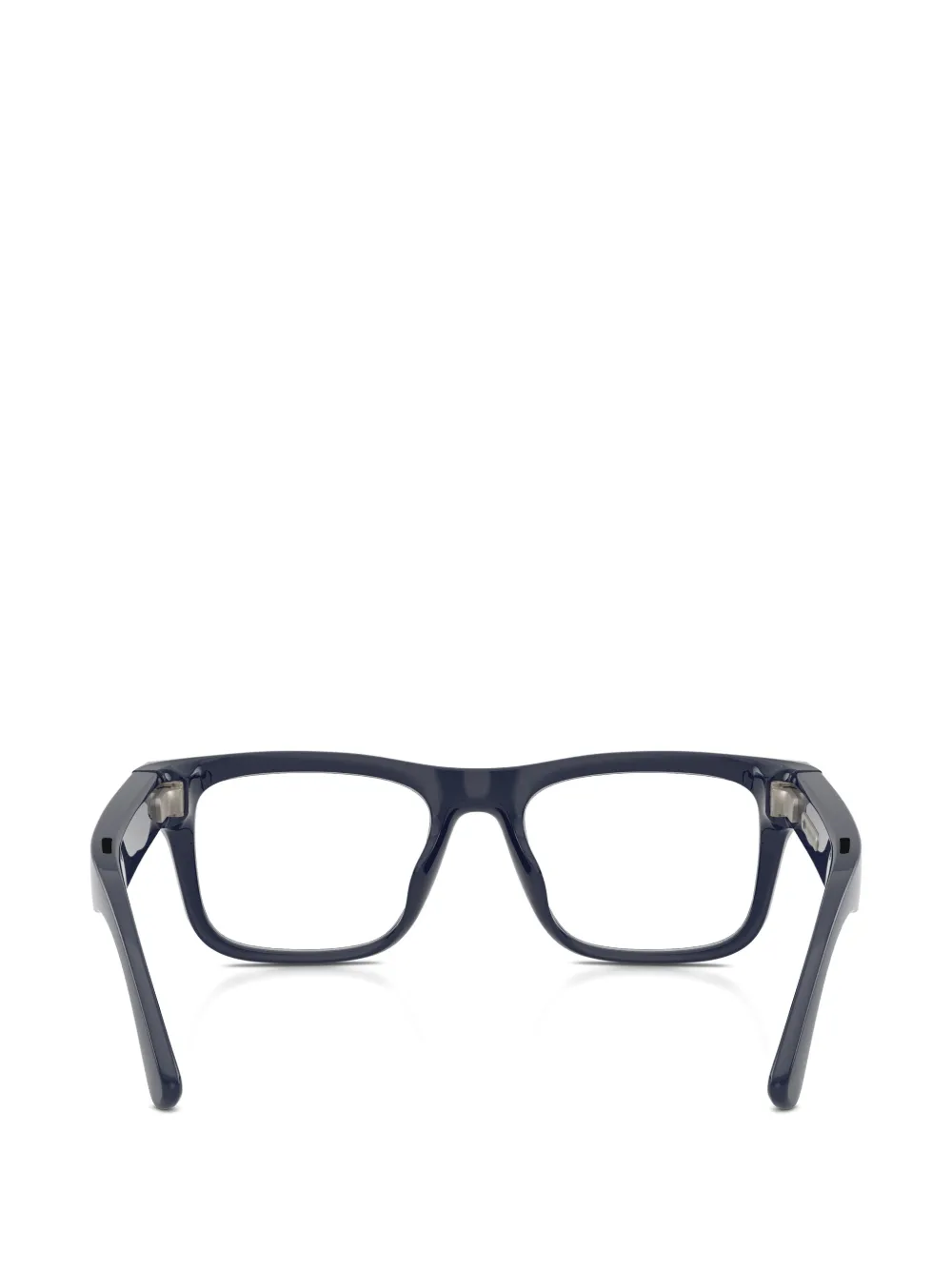 Nuance square-frame glasses Blauw