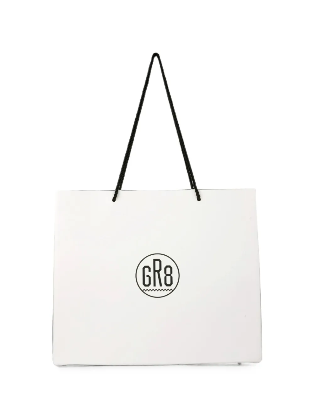 GR8 logo-print shoulder bag - Bianco