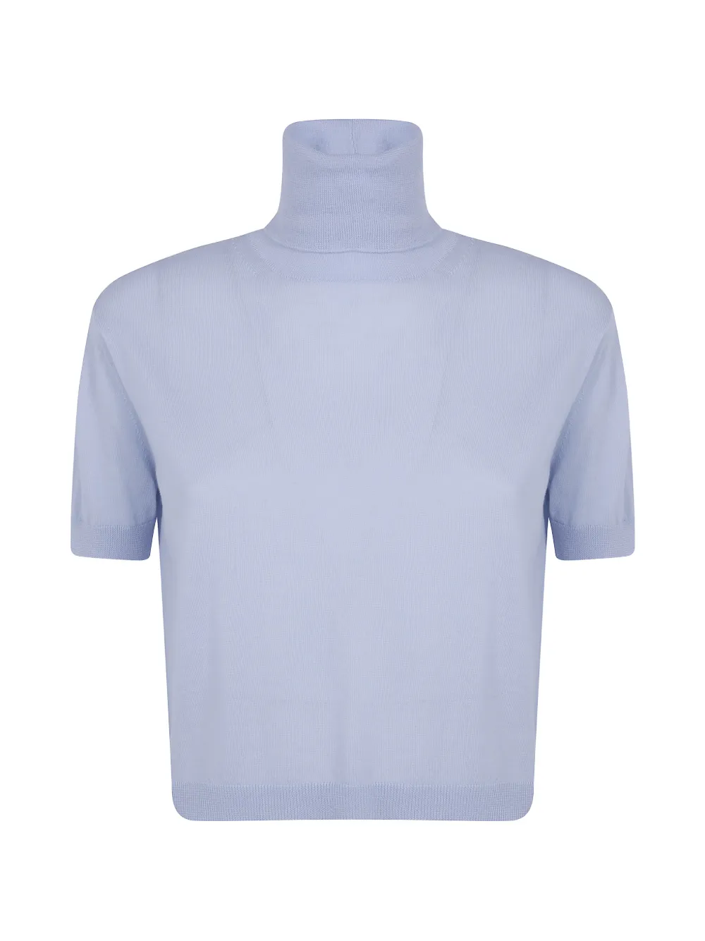 Nº21 short-sleeve roll-neck sweater - Bleu Nº21 short-sleeve roll-neck sweater - Bleu