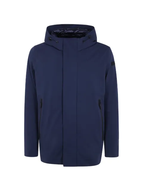 RRD hooded logo-patch performance jacket