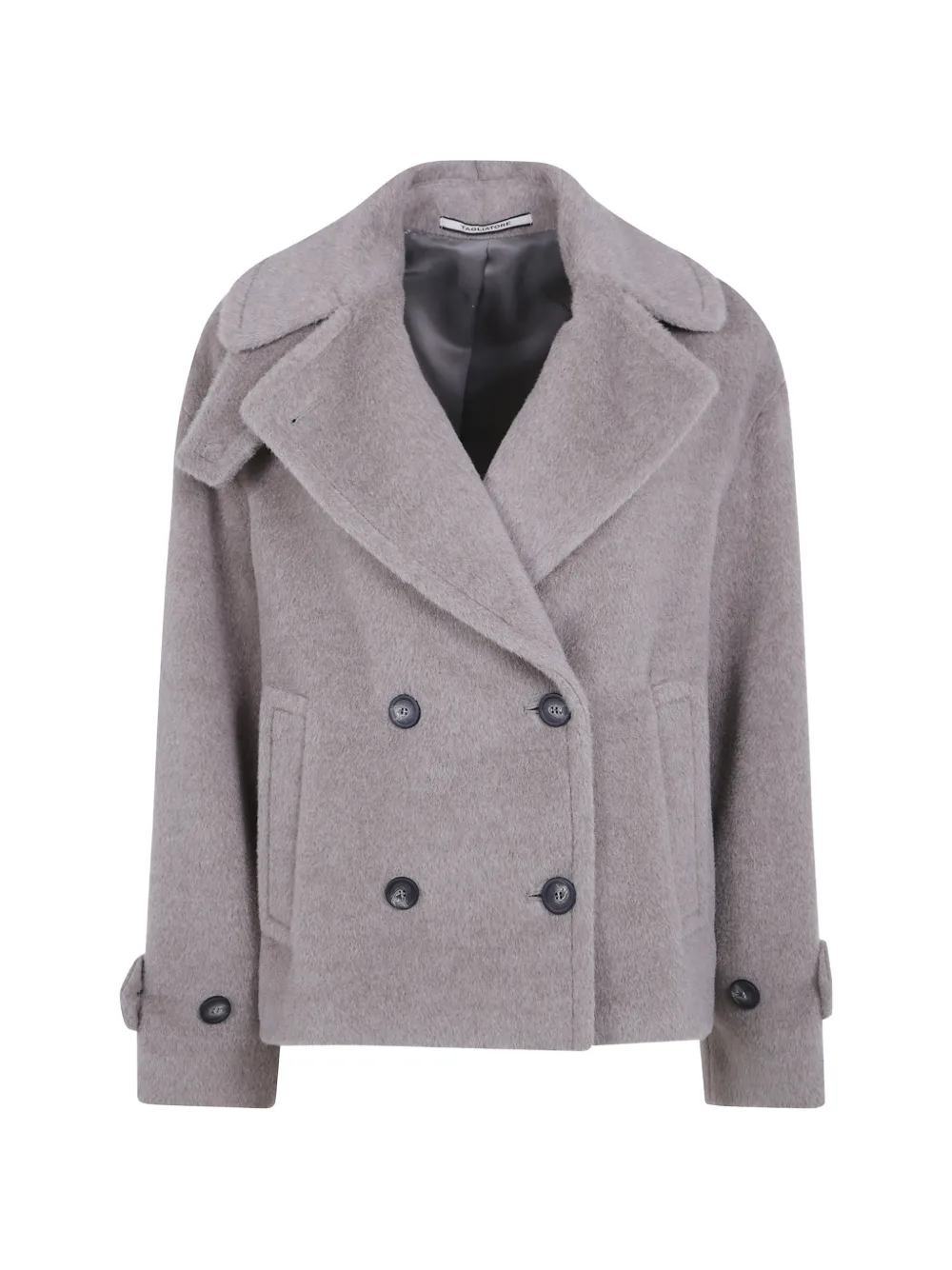 Tagliatore double-breasted peacoat – Grey