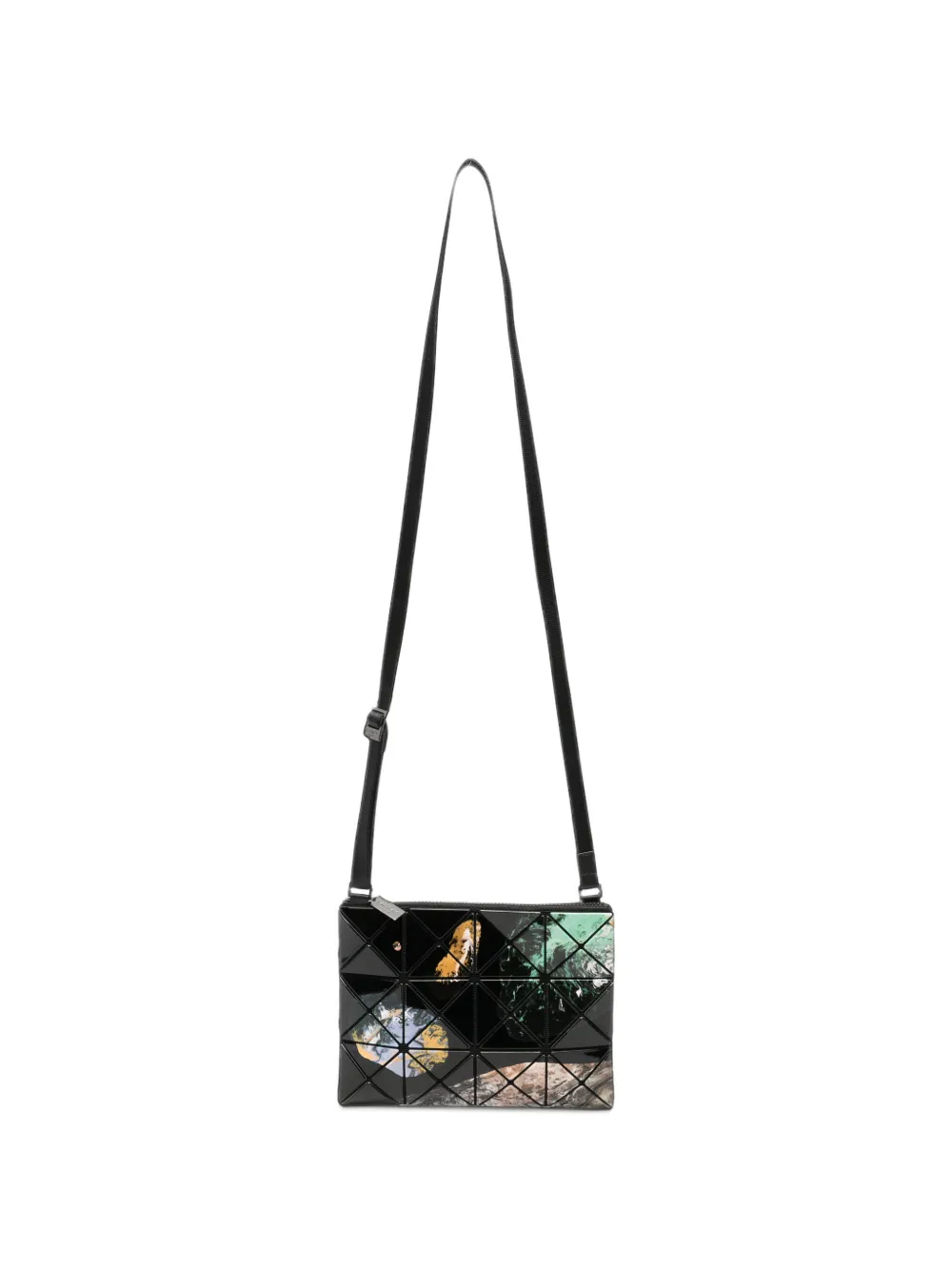 Bao Bao Issey Miyake geometric-panel shoulder bag - Black