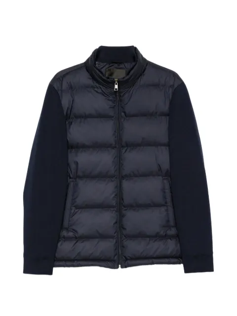 SERGIO MORETTI FIRENZE quilted panelled jacket