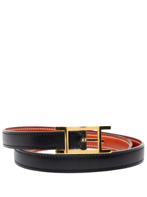 Hermès Pre-Owned 1997 Box Calf Quentin Reversible belt