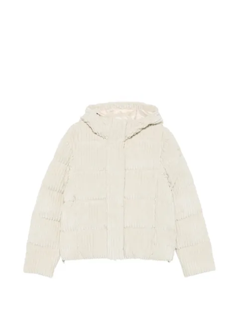 Colmar quilted corduroy hooded coat