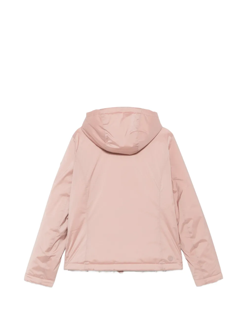 Colmar hooded logo-patch jacket Roze