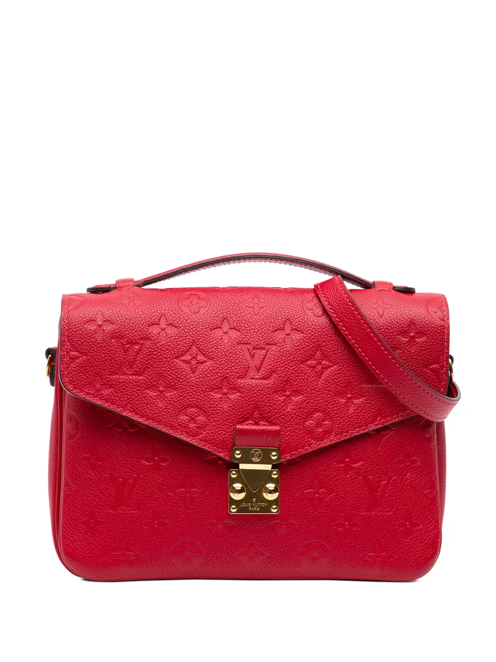Louis Vuitton Pre-Owned 2018 Monogram Empreinte Pochette Metis satchel - Rot