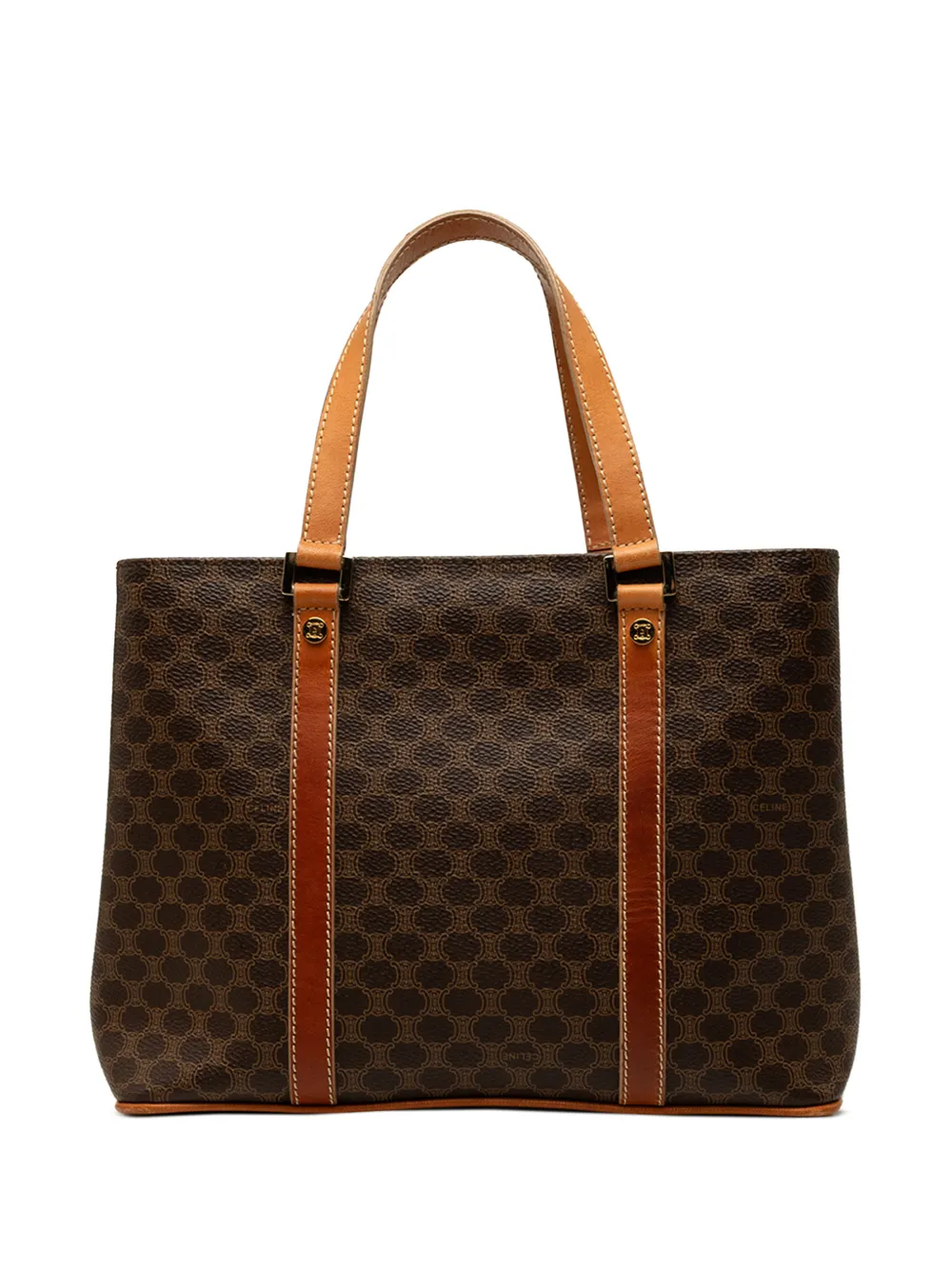 Celine Pre-Owned 2013 Macadam Coated Canvas tote bag - Marron Celine Pre-Owned 2013 Macadam Coated Canvas tote bag - Marron