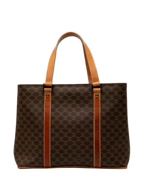 Celine Pre-Owned 2013 Macadam Coated Canvas tote bag