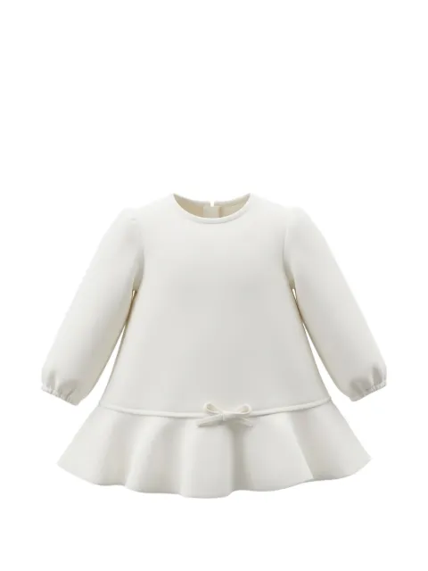 Elisabetta Franchi Kids bow-detail ruffled dress