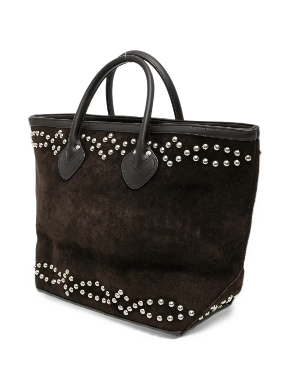 BODE stud-embellished tote bag Bruin