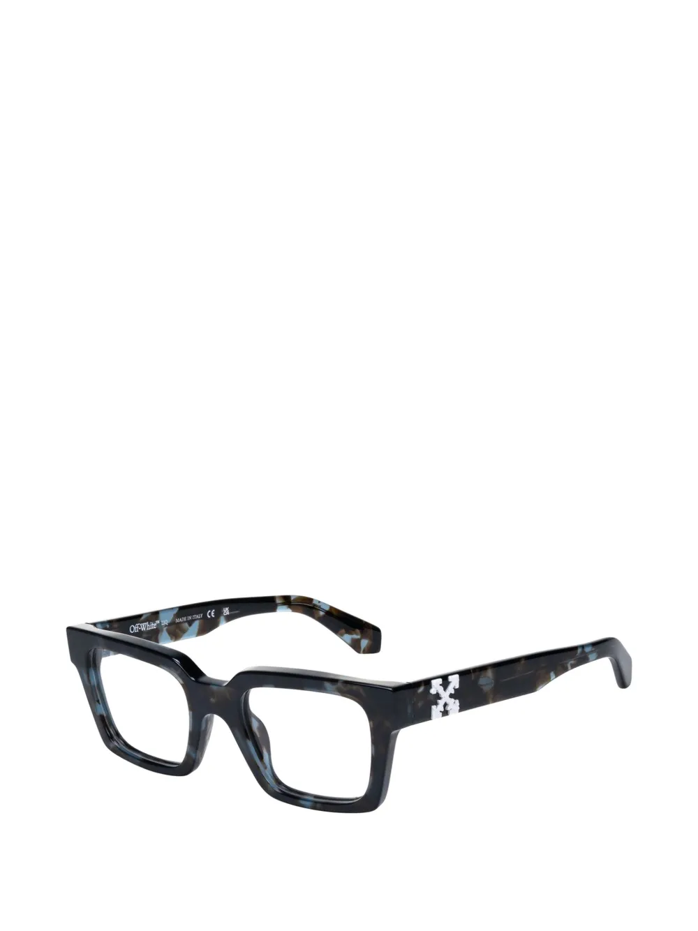 Off-White Eyewear Bril met rechthoekig montuur Blauw