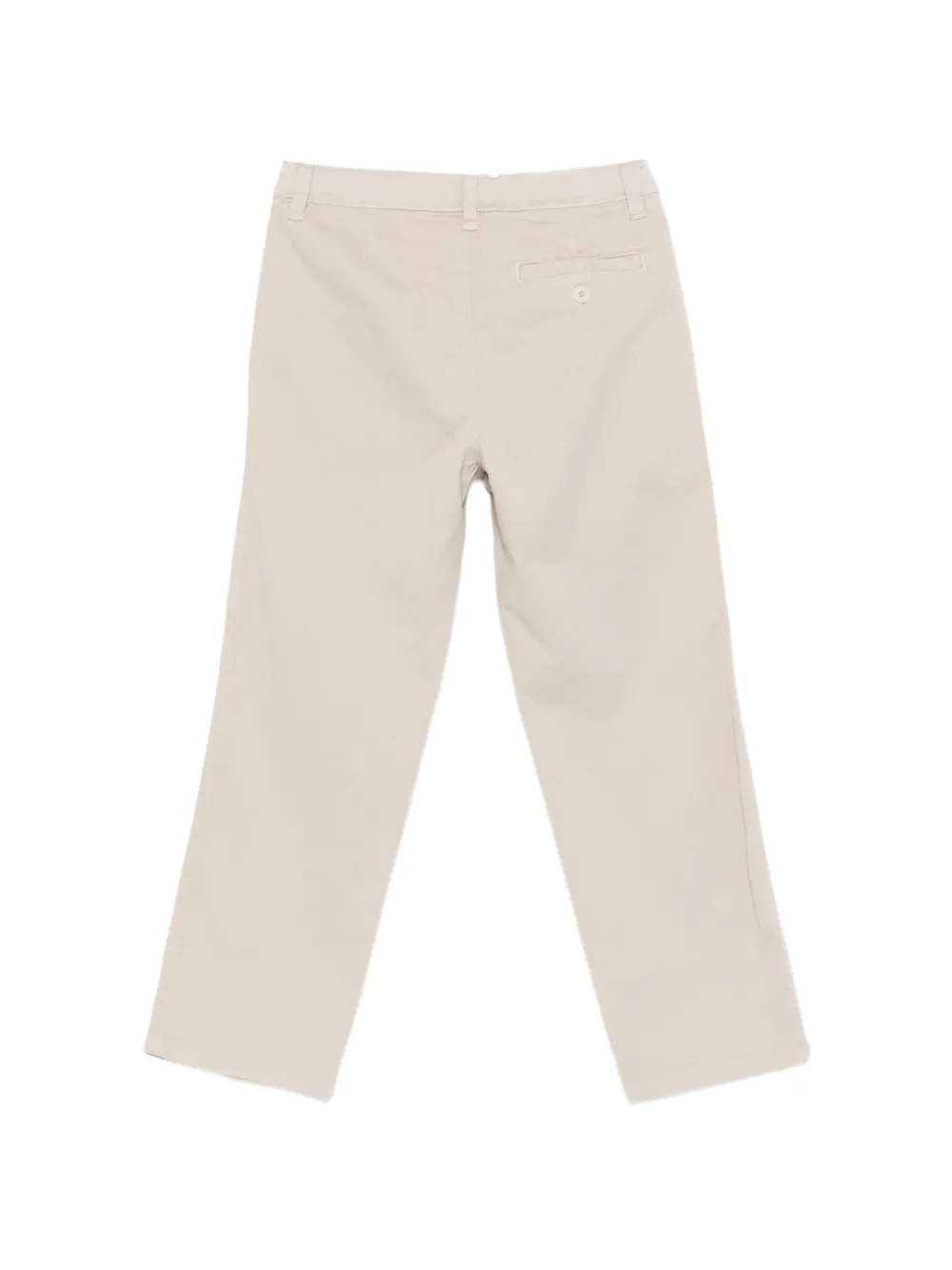 Il Gufo pleated straight-leg trousers Beige