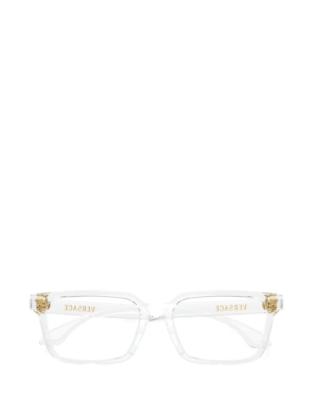 Versace Kids Medusa '95 bril met rechthoekig montuur Wit