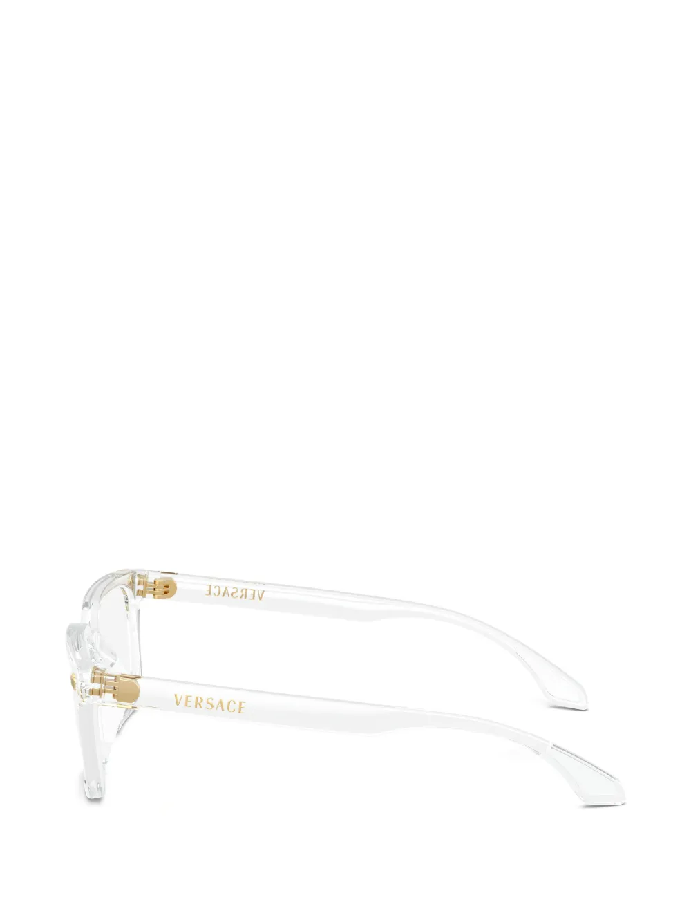 Versace Kids Medusa '95 bril met rechthoekig montuur Wit